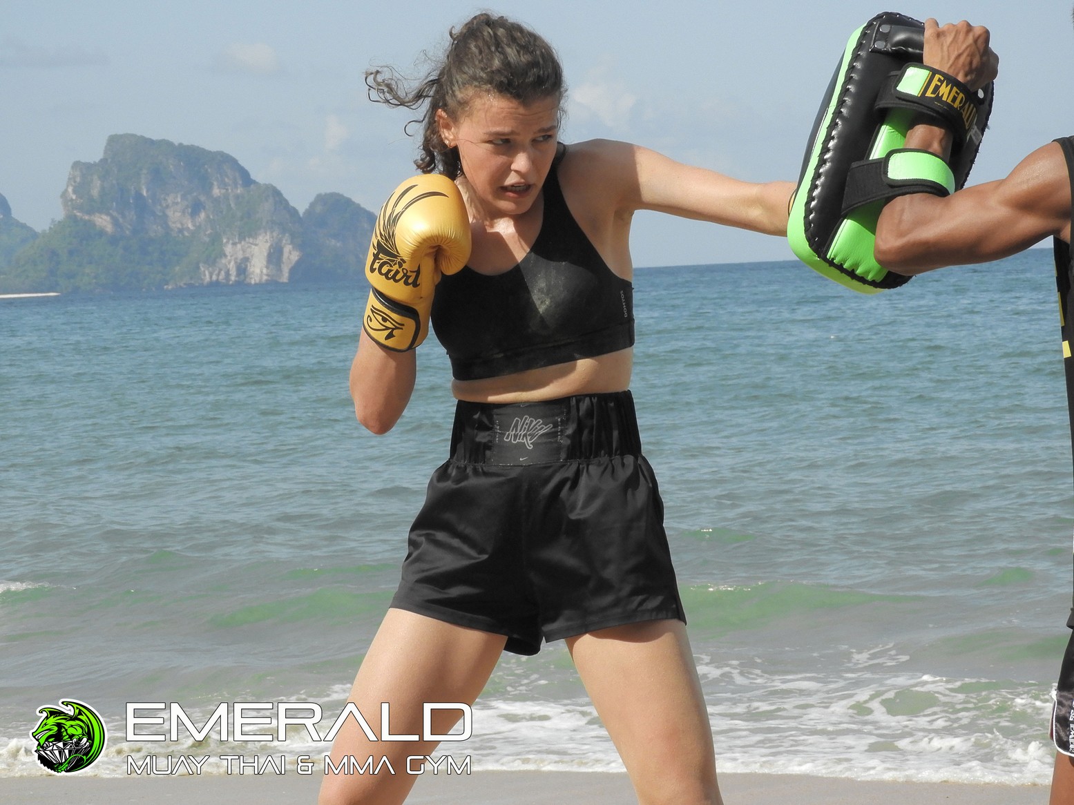 Beach training 2019 I Muay Thai